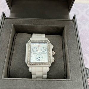 White Michele watch